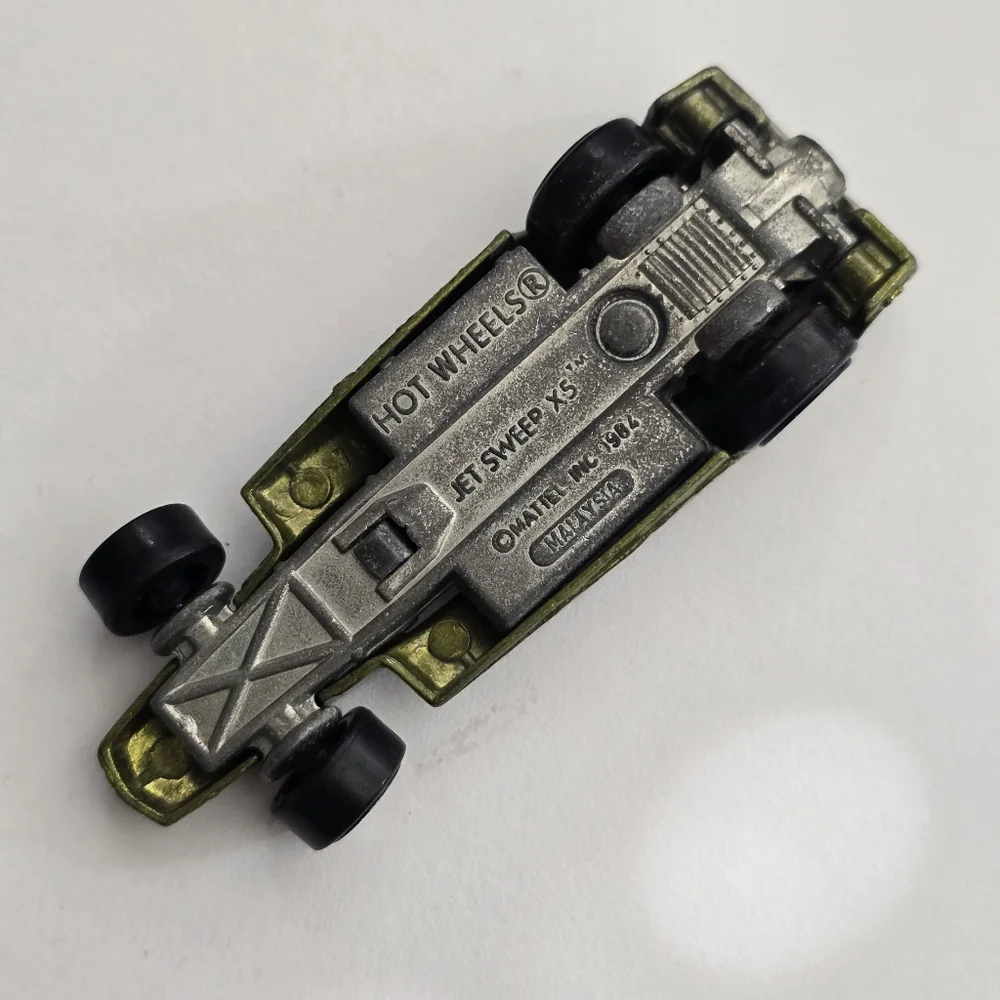 Vintage Hot Wheels Jet Sweep X-Steam Die Cast Car Mattel Malaysia 1968 Casting